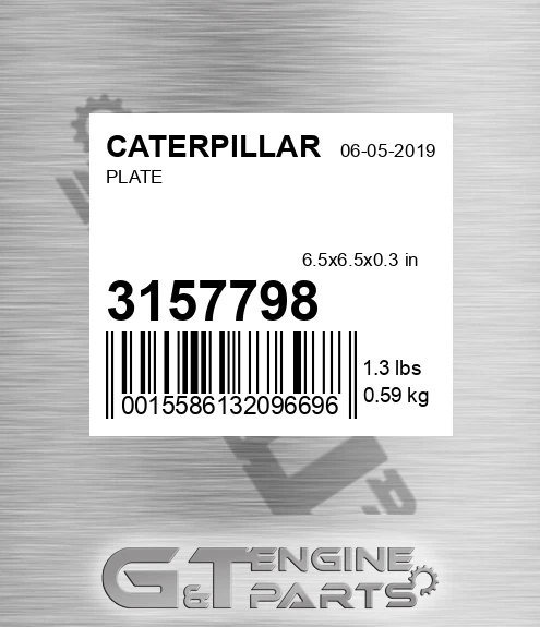3157798 Plate