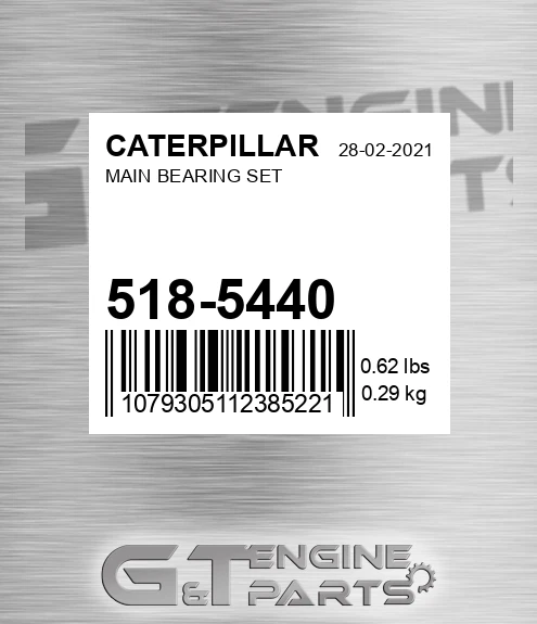 5185440 Main Bearing Set for CATERPILLAR