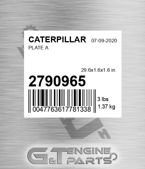 2790965 Plate A