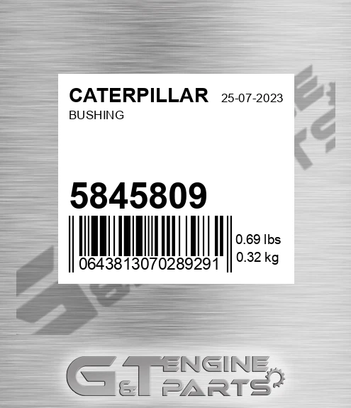 584-5809 Bushing for CATERPILLAR