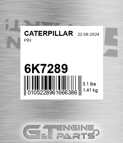 6K7289 Pin for CATERPILLAR