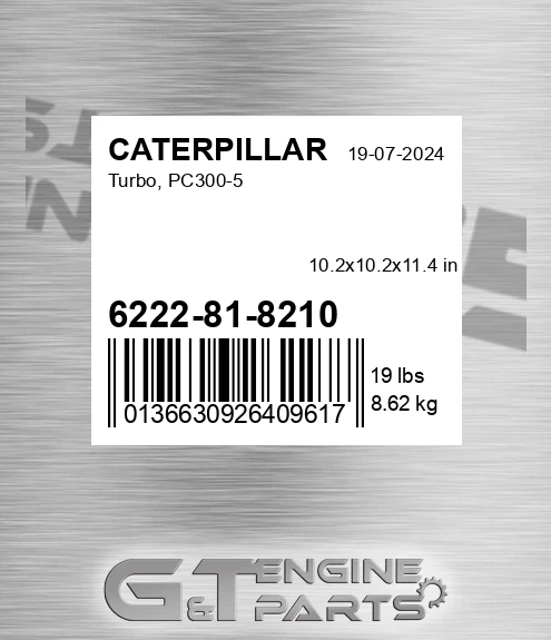 6222818210 Turbo, Pc300-5