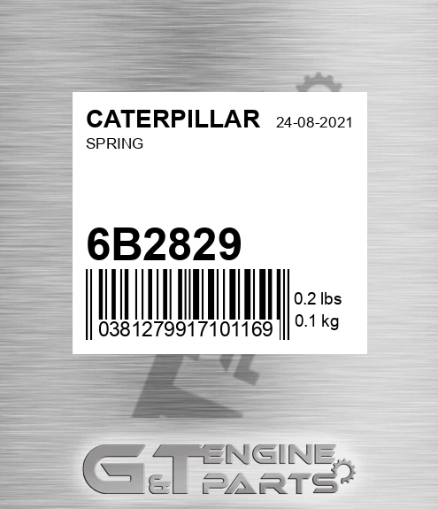 6B2829 Spring