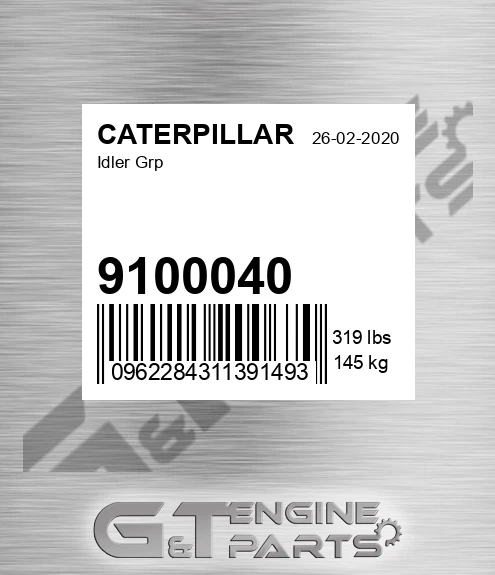 9100040 Idler Grp