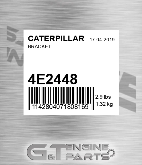 4E2448 CATERPILLAR Bracket