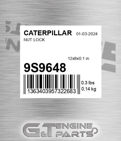 9S-9648 Nut Lock for CATERPILLAR