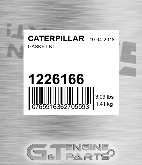 122-6166 Gasket Kit