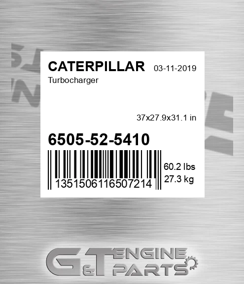 6505525410 Turbocharger