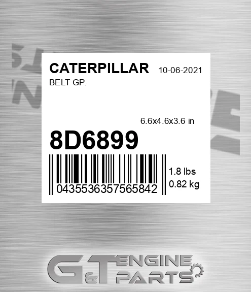 8D-6899 Belt Gp.