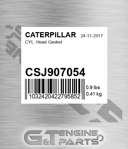 CSJ907054 Cyl. Head Gasket