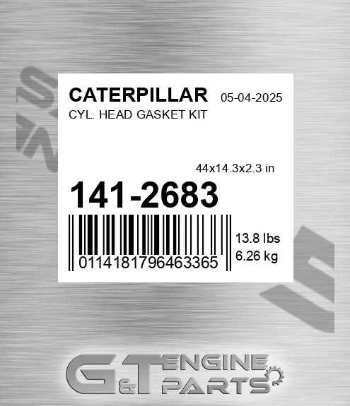 141-2683 Cyl. Head Gasket Kit for CATERPILLAR