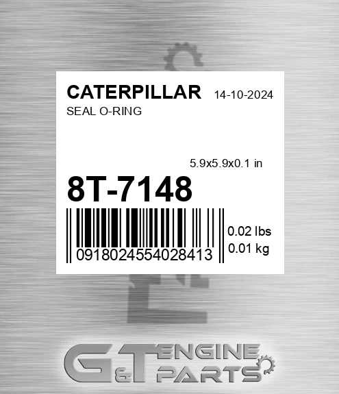 8T-7148 Seal O-ring