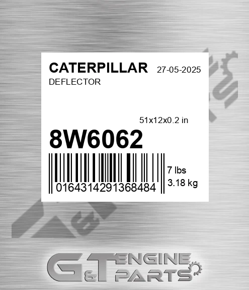 8W6062 Deflector