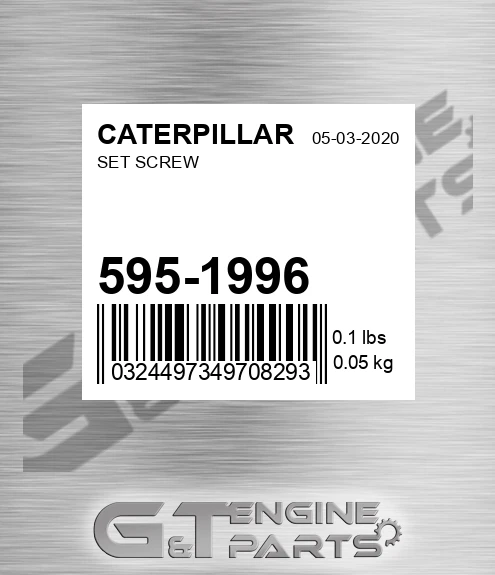 595-1996 Set Screw