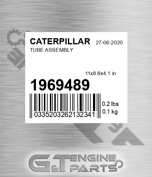 1969489 Tube A for CATERPILLAR