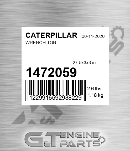 1472059 Wrench Tor for CATERPILLAR