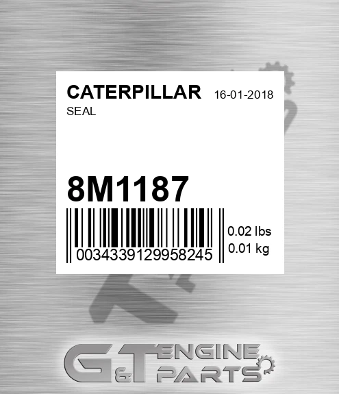 8M-1187 Seal for CATERPILLAR