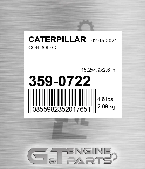 359-0722 Conrod G for CATERPILLAR