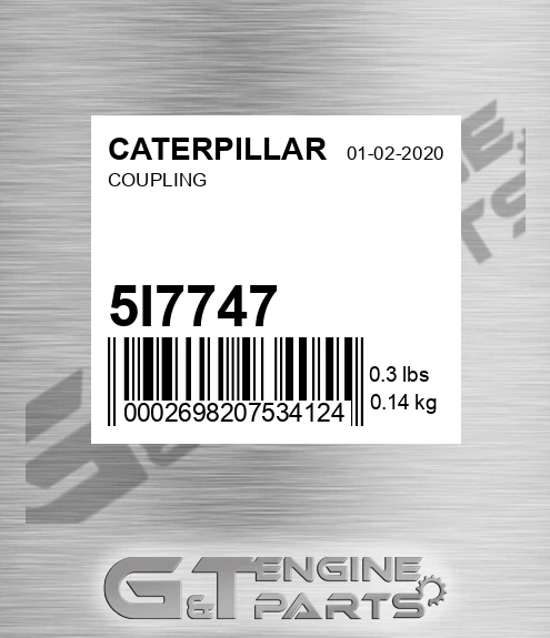 5I-7747 Coupling for CATERPILLAR