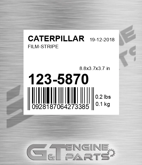 123-5870 CATERPILLAR Film-stripe