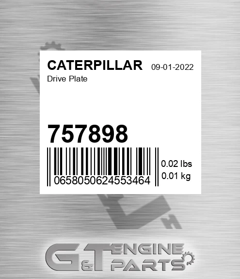 757898 Drive Plate for CATERPILLAR