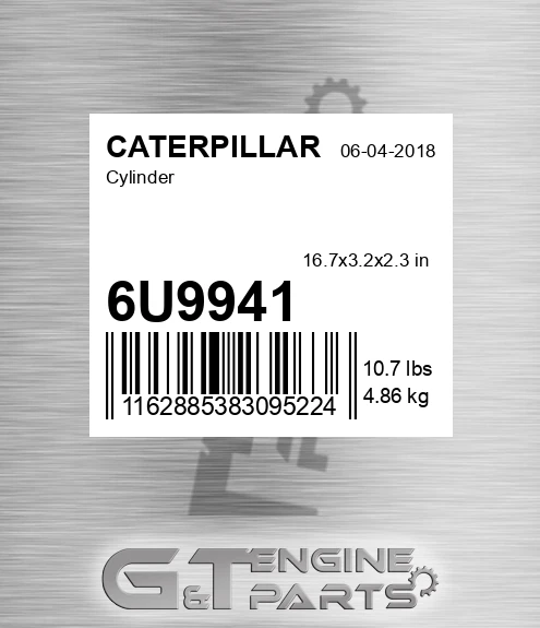 6U9941 Cylinder for CATERPILLAR