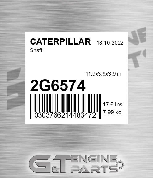 2G6574 CATERPILLAR Shaft