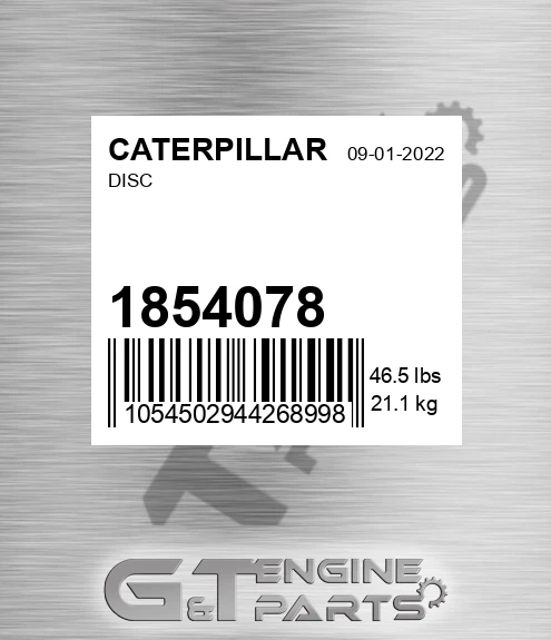 185-4078 Disc for CATERPILLAR