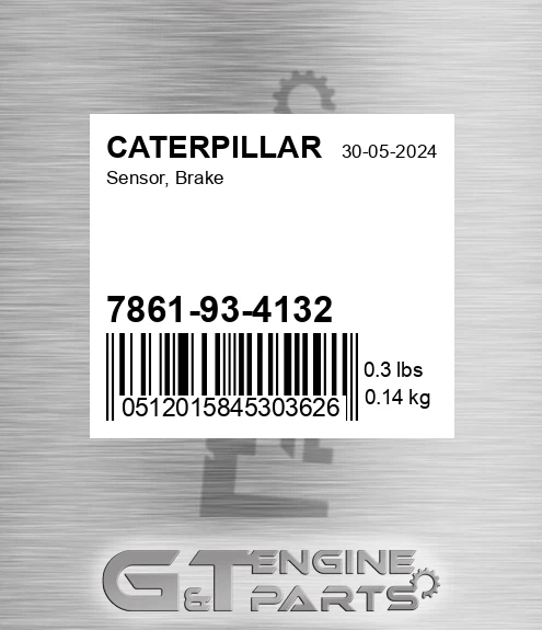 7861934132 Sensor, Brake