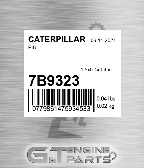 7B9323 Pin