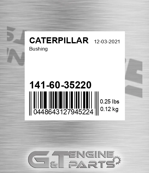141-60-35220 Bushing for CATERPILLAR