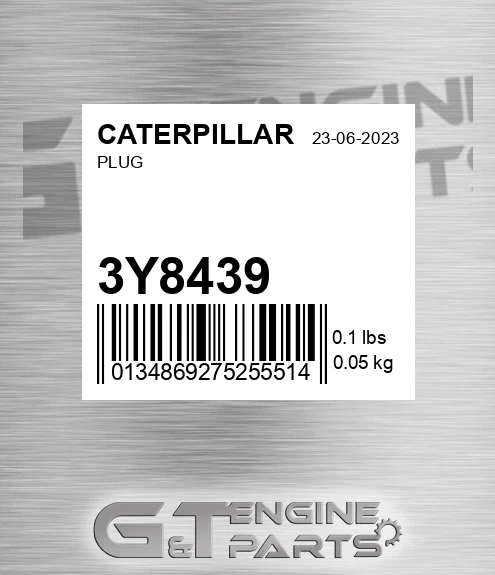 3Y8439 Plug