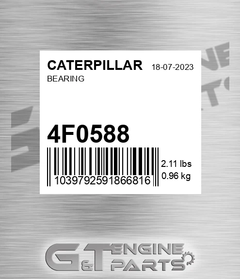 4F-0588 Bearing for CATERPILLAR