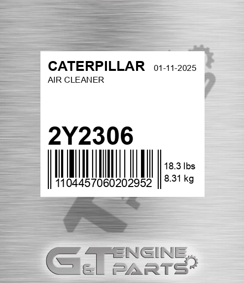 2Y-2306 Air Cleaner for CATERPILLAR