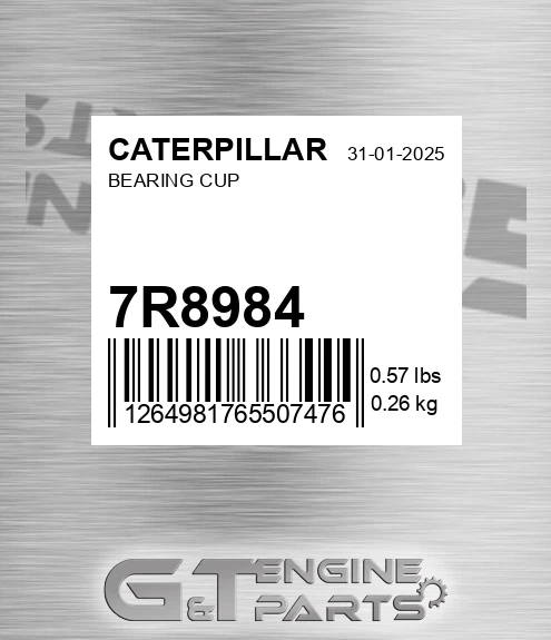 7R-8984 Bearing Cup for CATERPILLAR