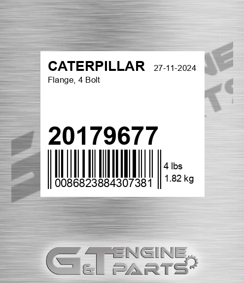 20179677 Flange, 4 Bolt for CATERPILLAR
