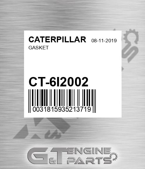 CT-6I2002 Gasket