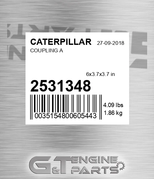 2531348 Coupling A for CATERPILLAR