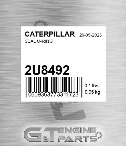 2U-8492 Seal O-ring for CATERPILLAR