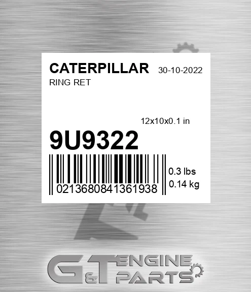 9U9322 Ring Ret