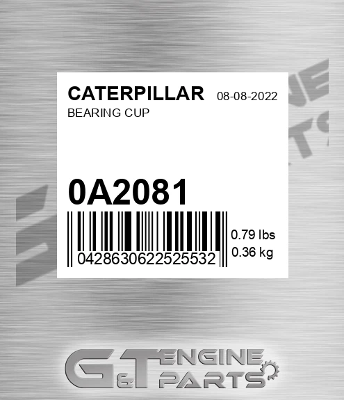 0A-2081 Bearing Cup