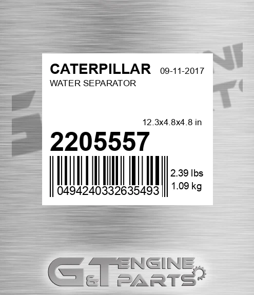 220-5557 Water Separator