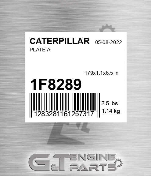 1F8289 Plate A