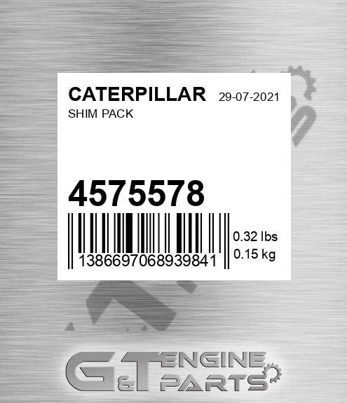 457-5578 Shim Pack