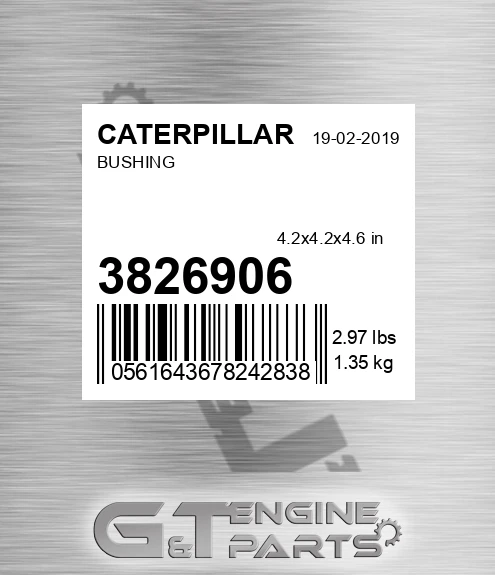 382-6906 Bushing for CATERPILLAR