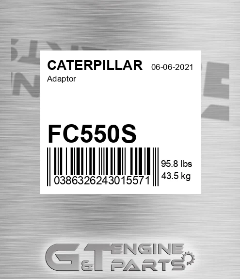 FC550S Adaptor for CATERPILLAR