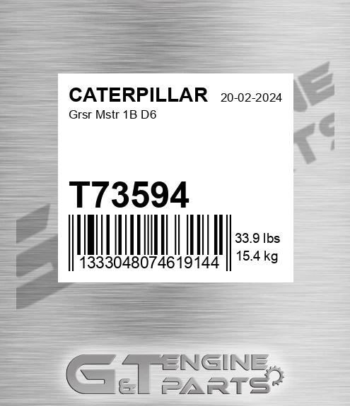 T73594 Grsr Mstr 1b D6 for CATERPILLAR