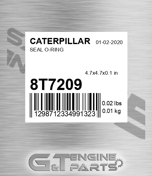 8T-7209 Seal O-ring for CATERPILLAR