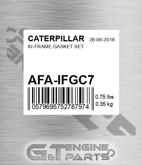 AFA-IFGC7 In-frame Gasket Set