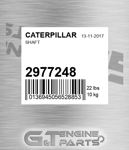 297-7248 Shaft for CATERPILLAR